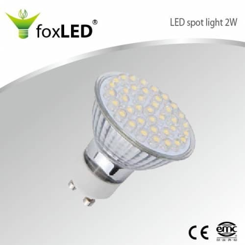 DIP LED spot light 2W