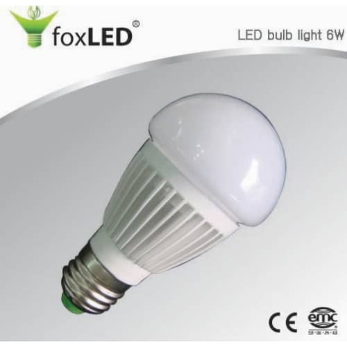 High power LED bulb 6W