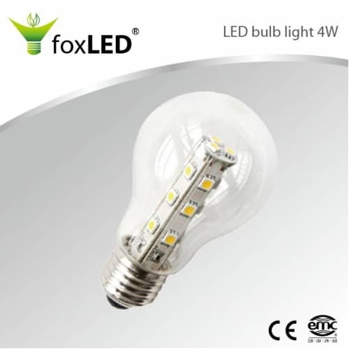 SMD LED bulb 4W