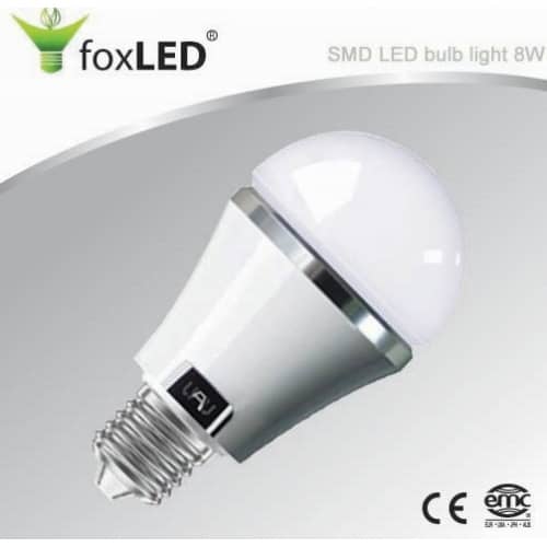 SMD LED bulb light 8W