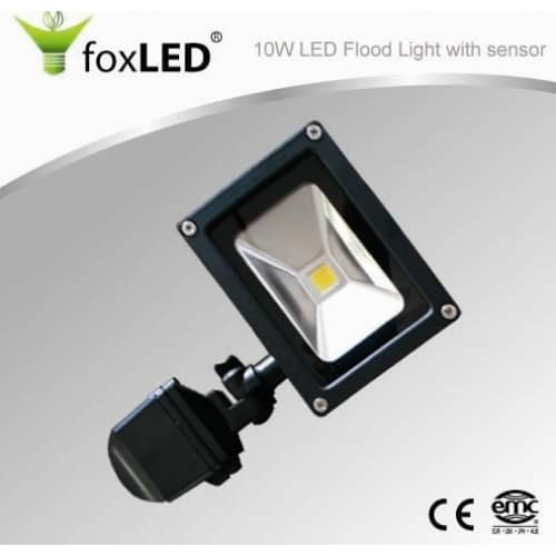 LED Flood light 10W with sensor