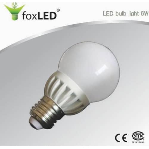 High power LED bulb 6W