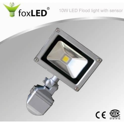 LED Flood light 10W with sensor
